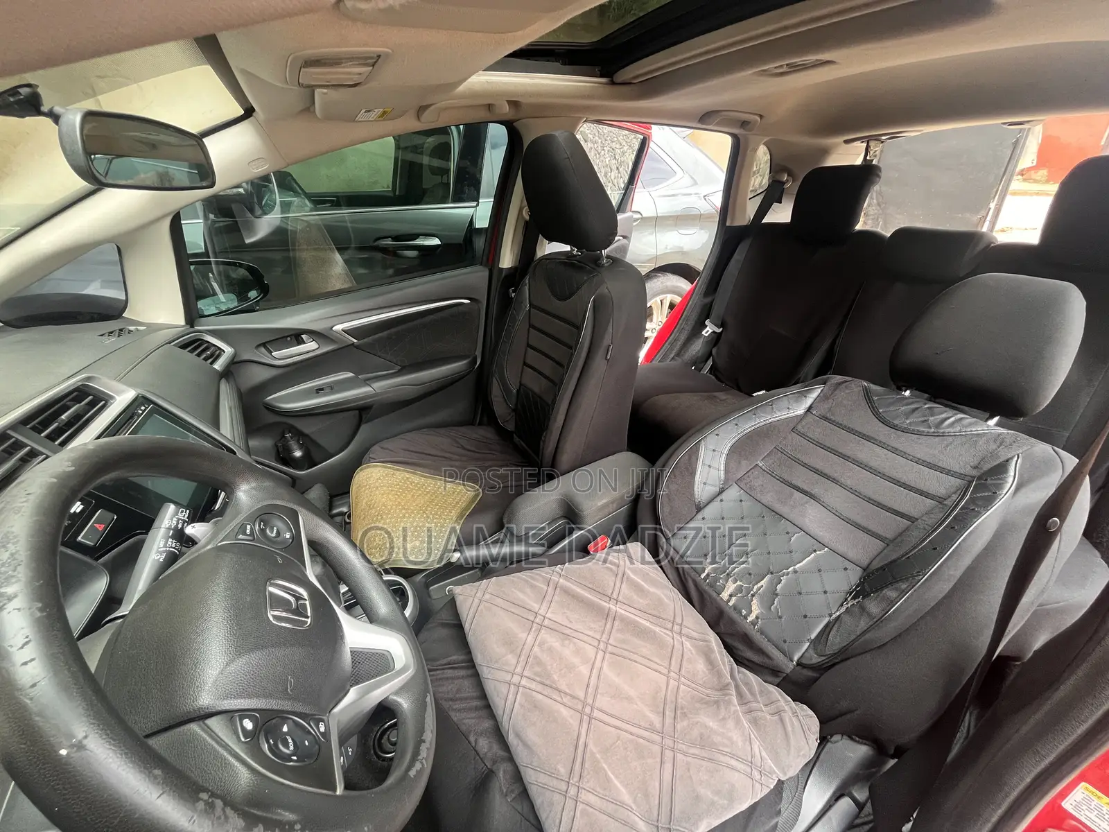 Honda Fit 2015 Red