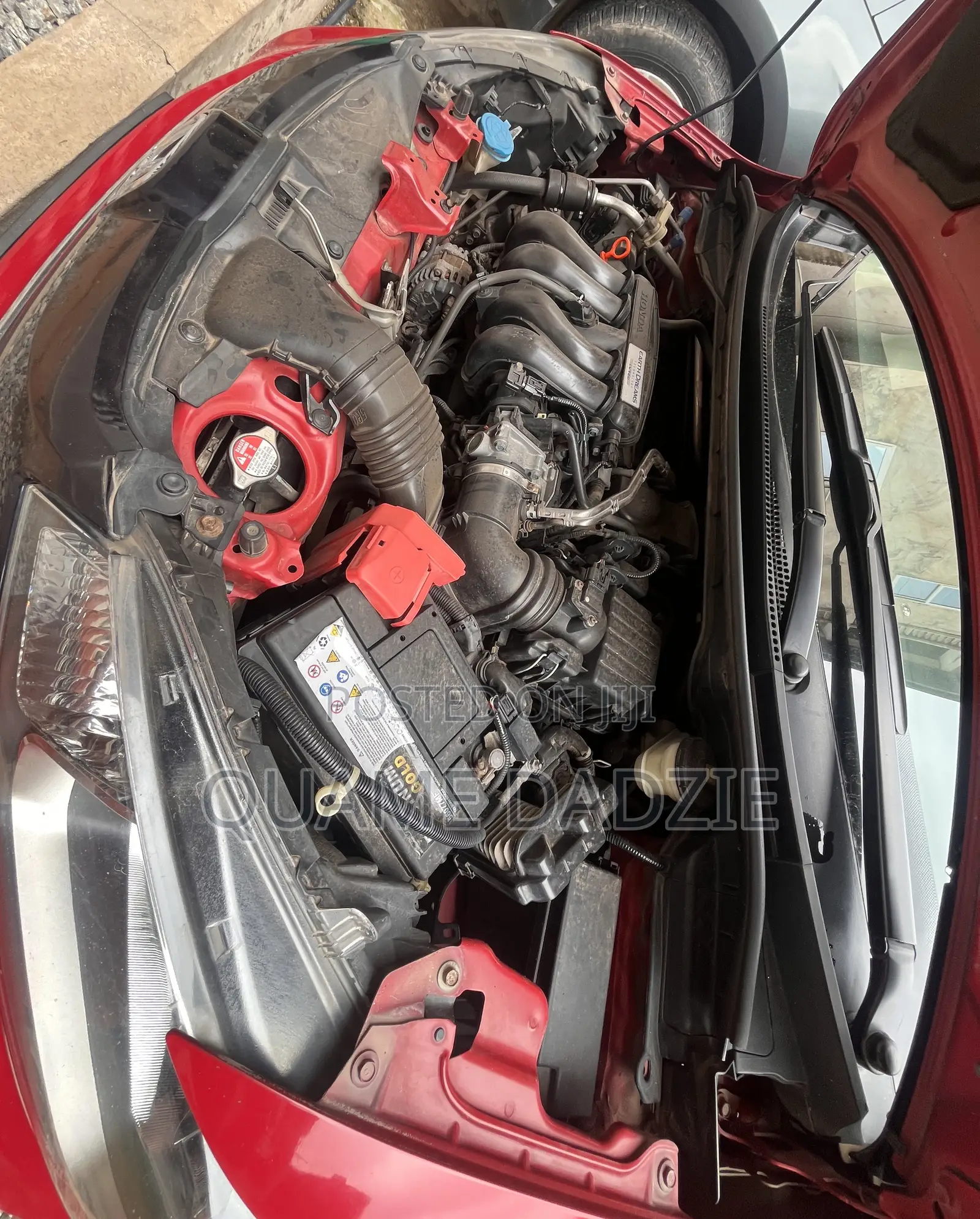 Honda Fit 2015 Red