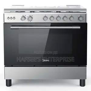 Midea 5 Gas Burner With Oven and Grill