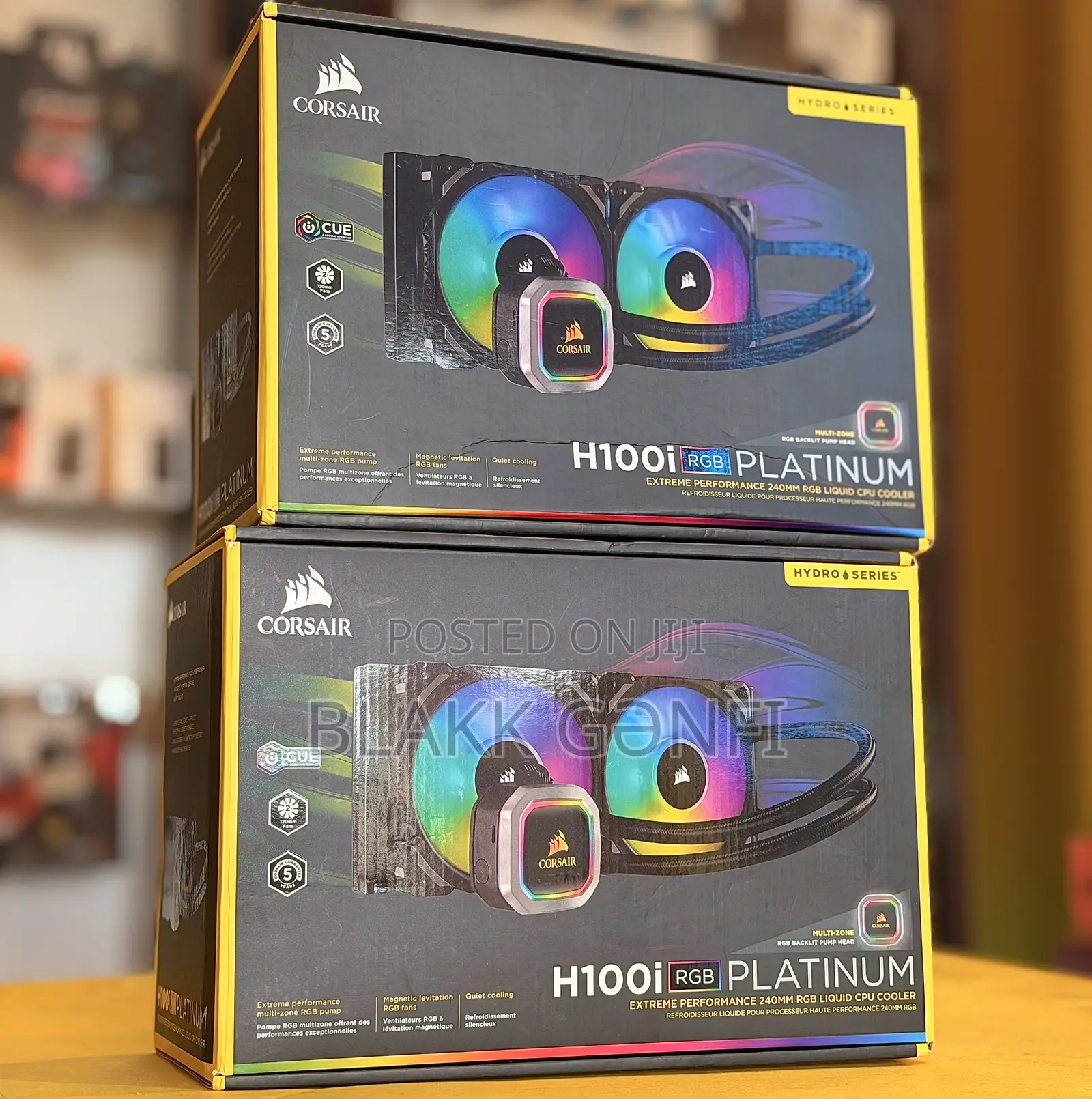 Corsair H100i RGB Platinum 240mm Liquid Cooler
