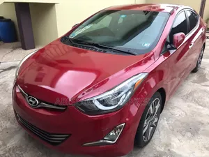 Hyundai Elantra 2014 Red