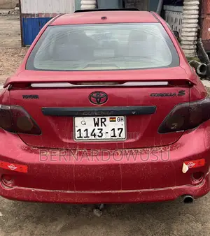 Toyota Corolla 1.8 Advanced 2009 Red