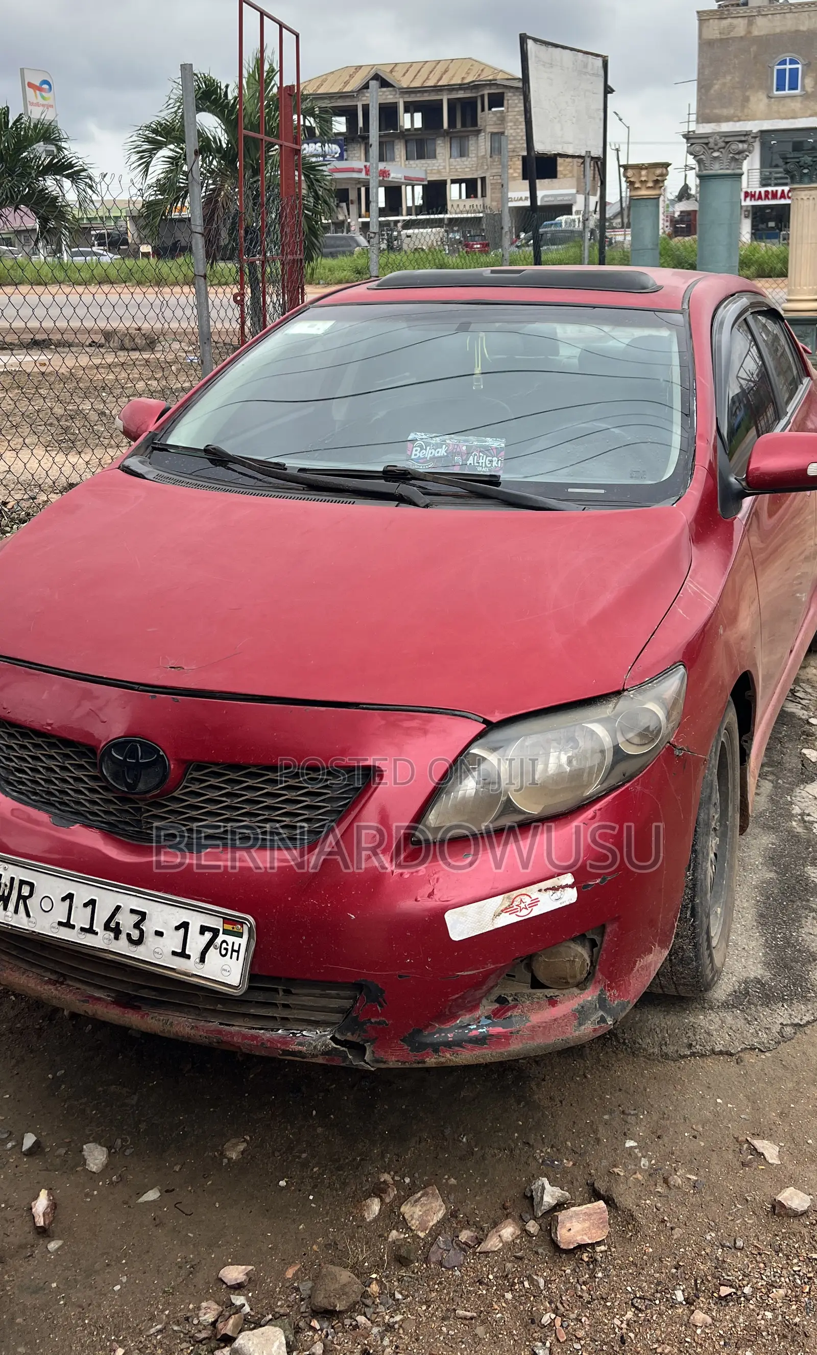 Toyota Corolla 1.8 Advanced 2009 Red