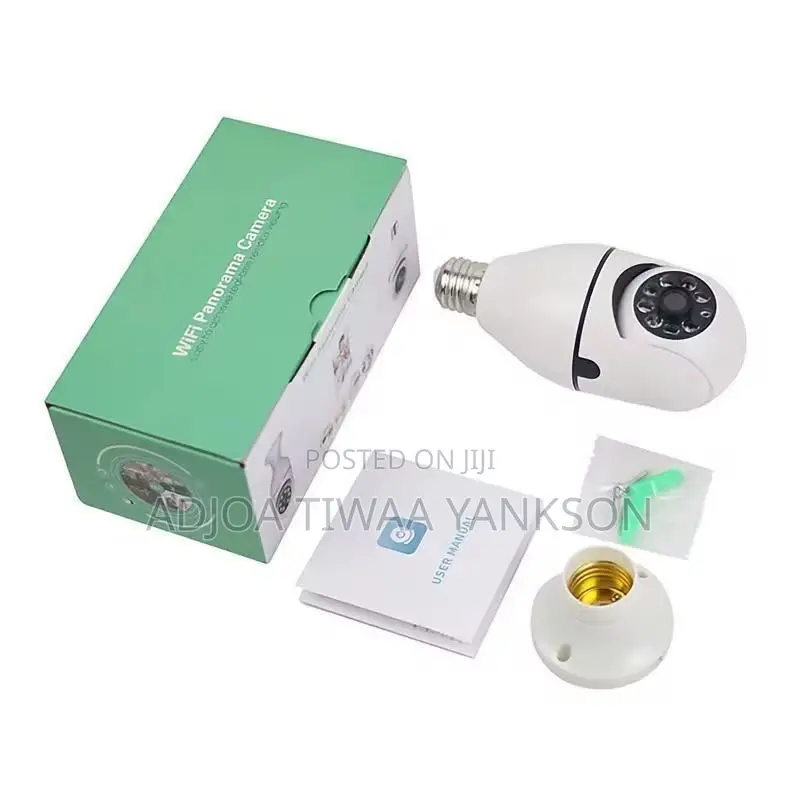 Mini Wireless Indoor Security Camera 1080p Full Hd 360, Night Vision