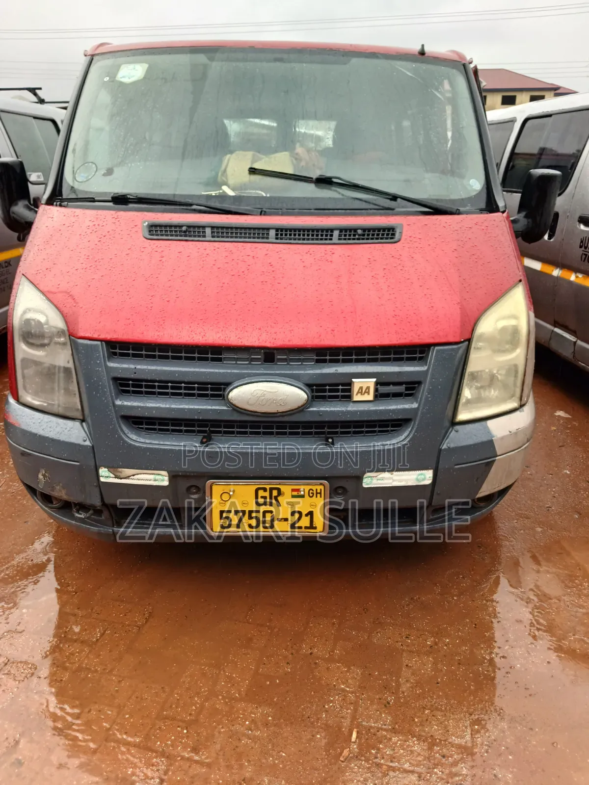 Ford Transit 2008 Red