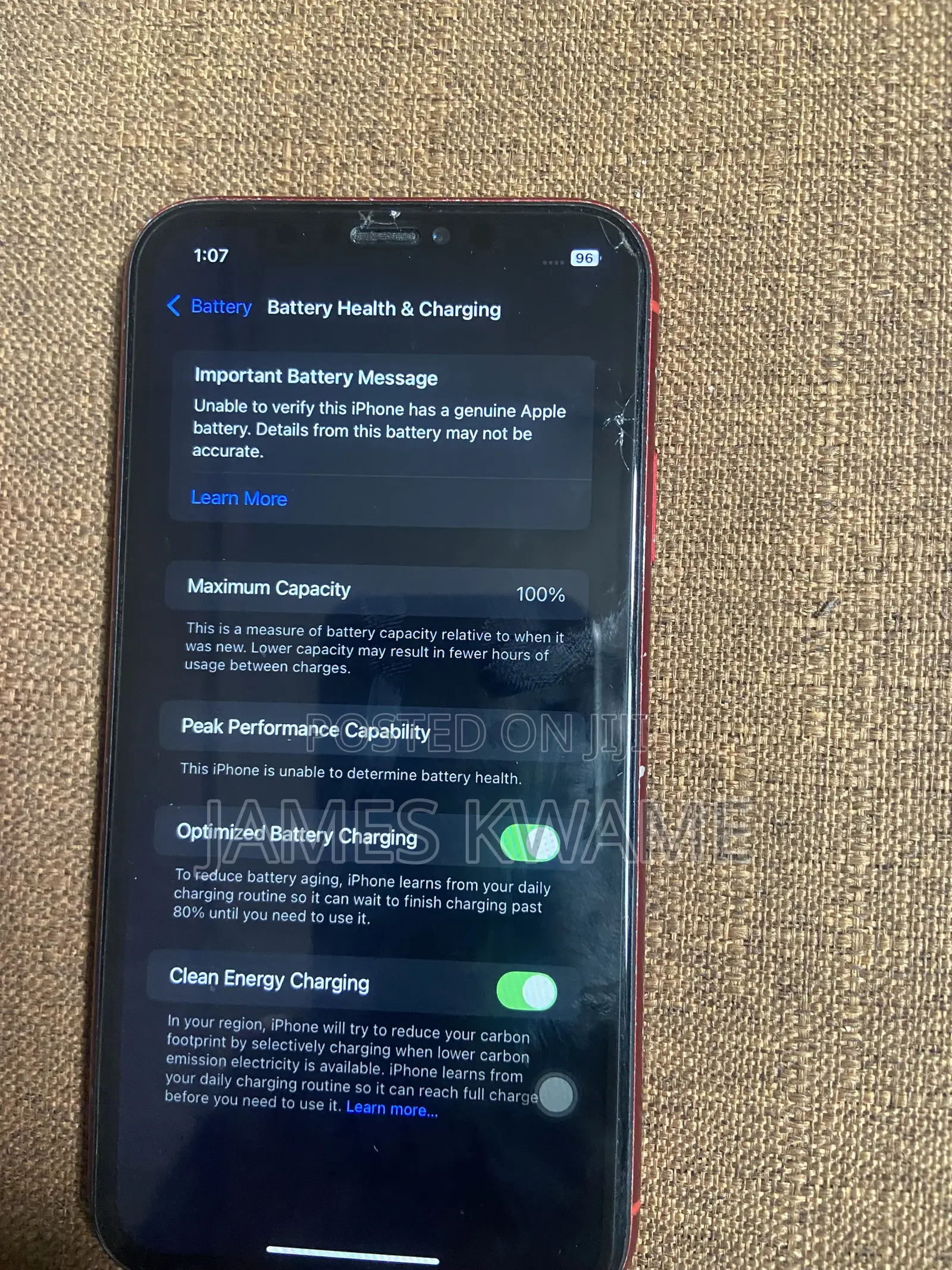 Apple iPhone XR 64 GB Red