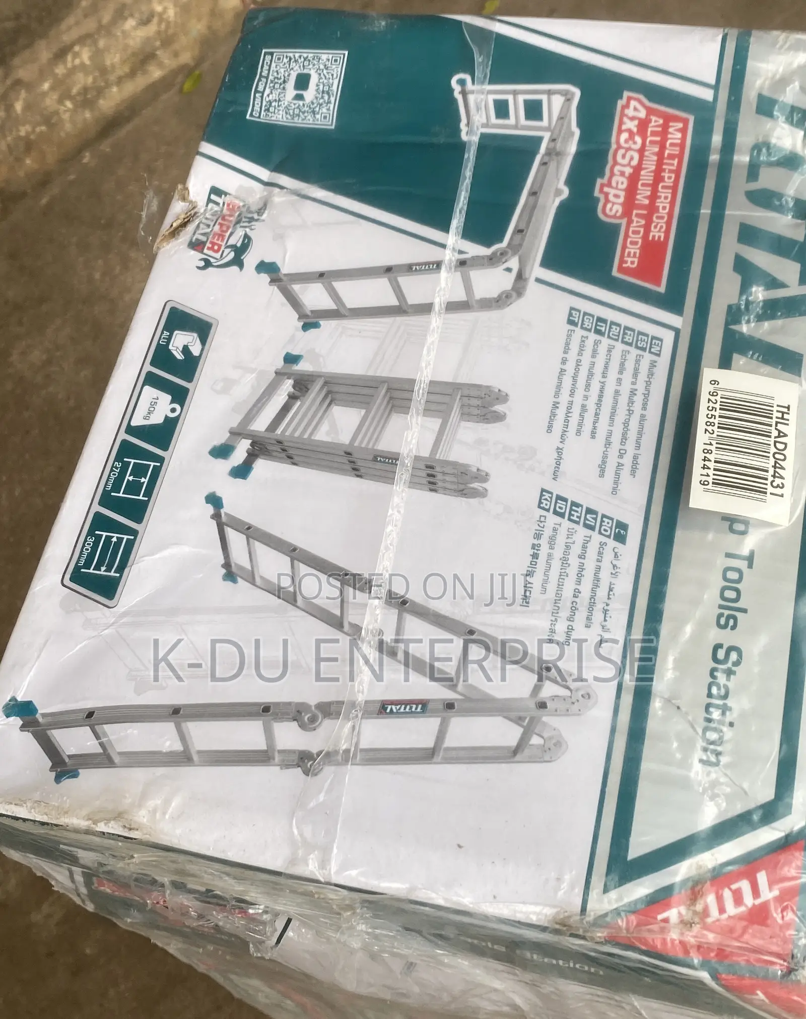 Total Multipurpose/Folding Ladder 4x3