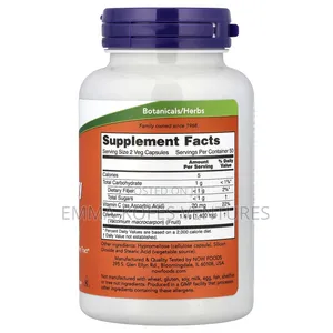 Now Foods Cranberry Caps 100 Veg Capsules + Vitamin C R- Usa Import