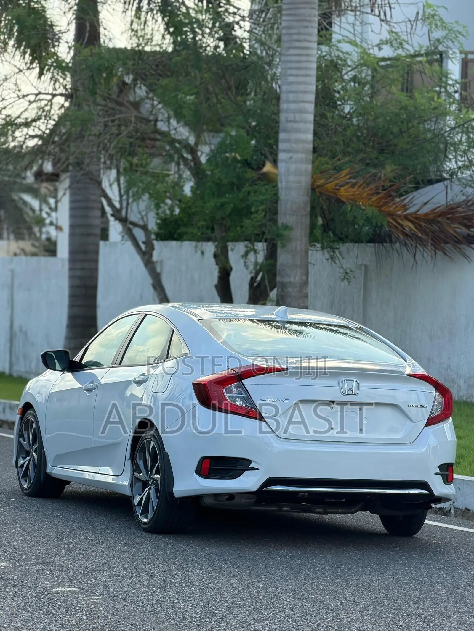 Honda Civic Touring Sedan 2019 White
