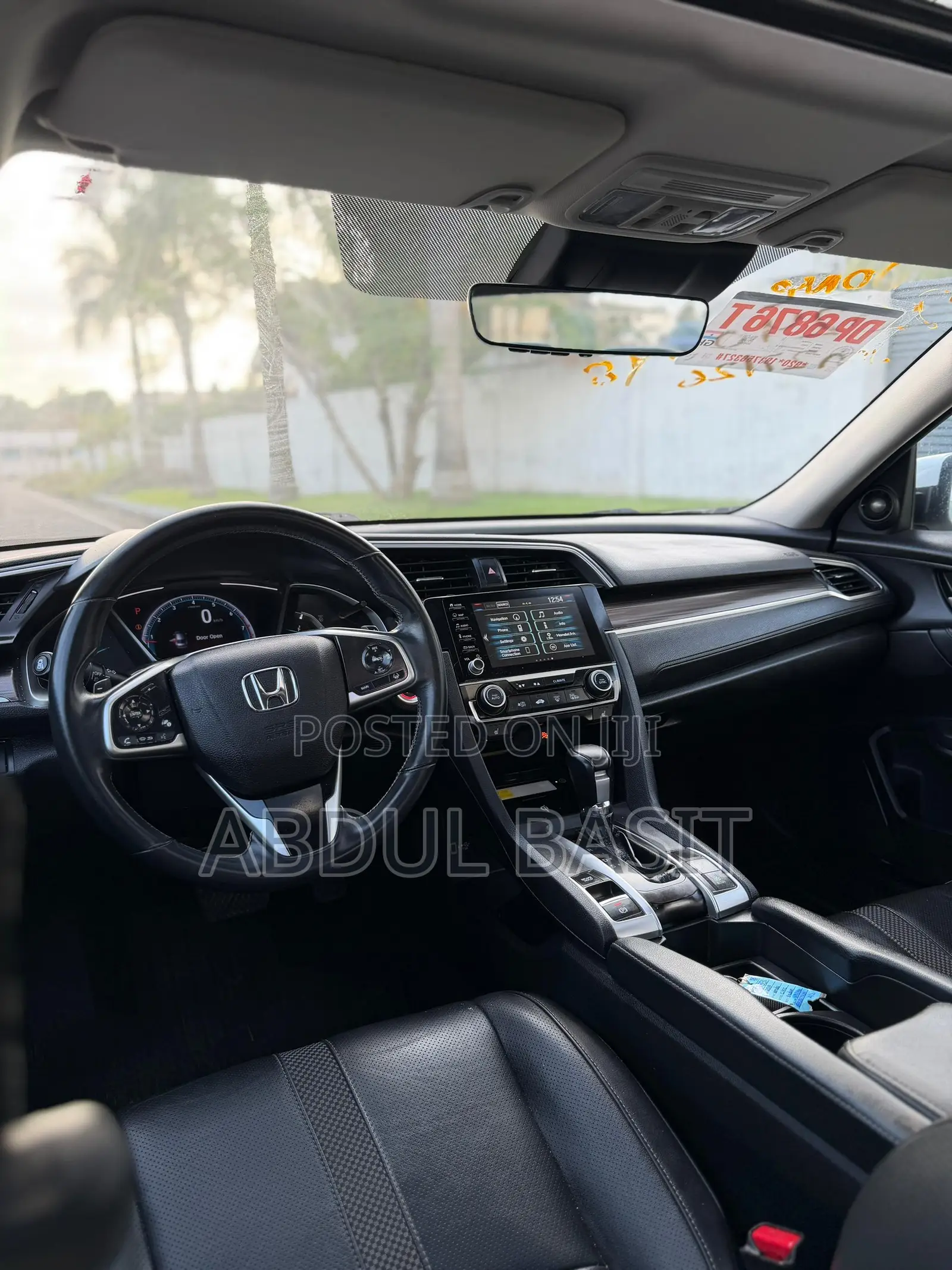 Honda Civic Touring Sedan 2019 White