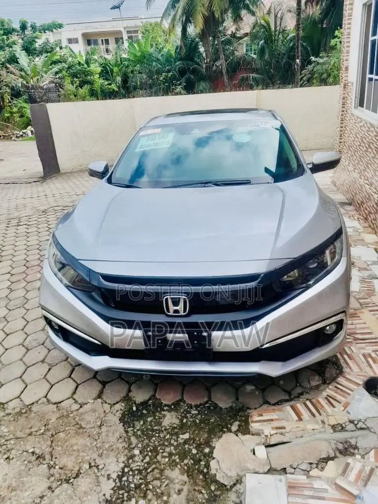 Honda Civic EX-L Sedan 2020 Silver