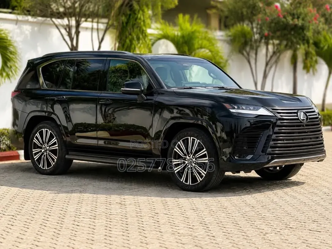 New Lexus LX 2025 Black