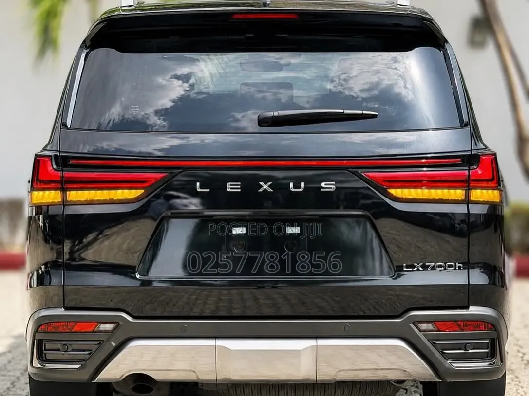 New Lexus LX 2025 Black