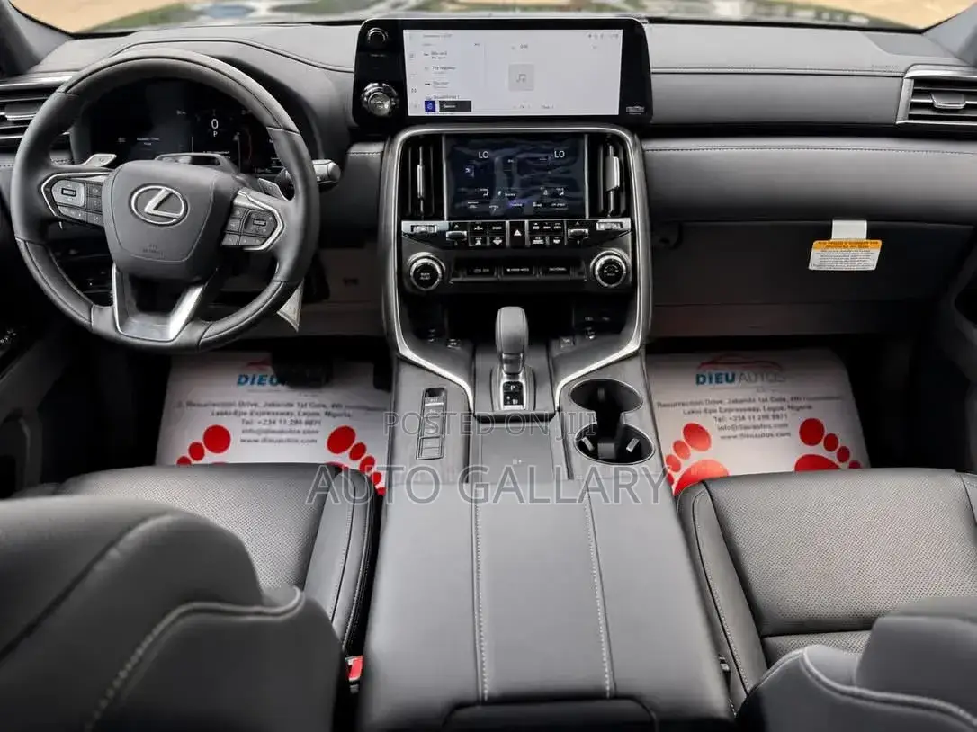 New Lexus LX 2025 Black