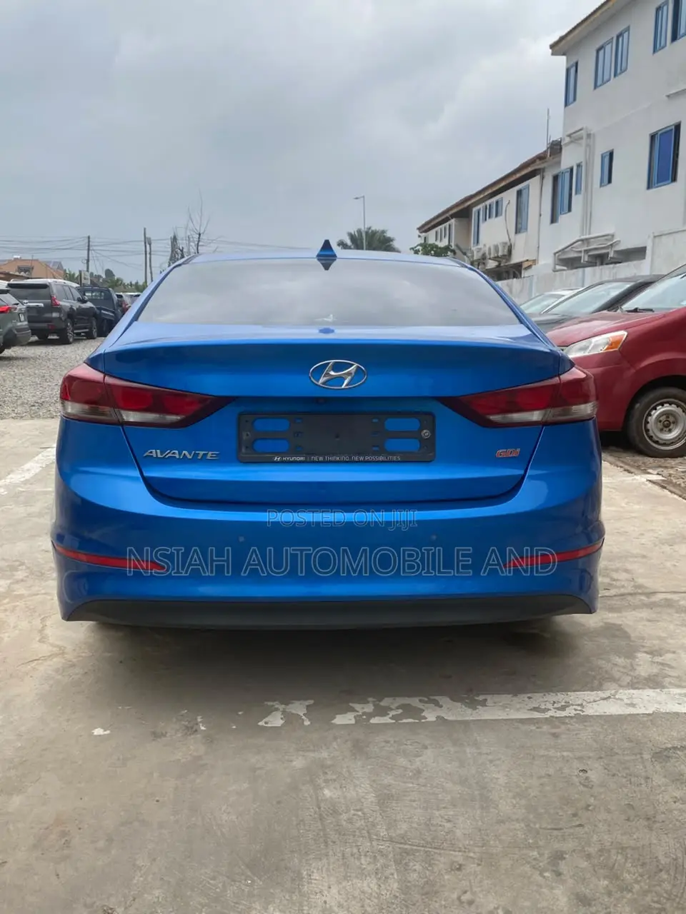 Hyundai Avante 2017 Blue