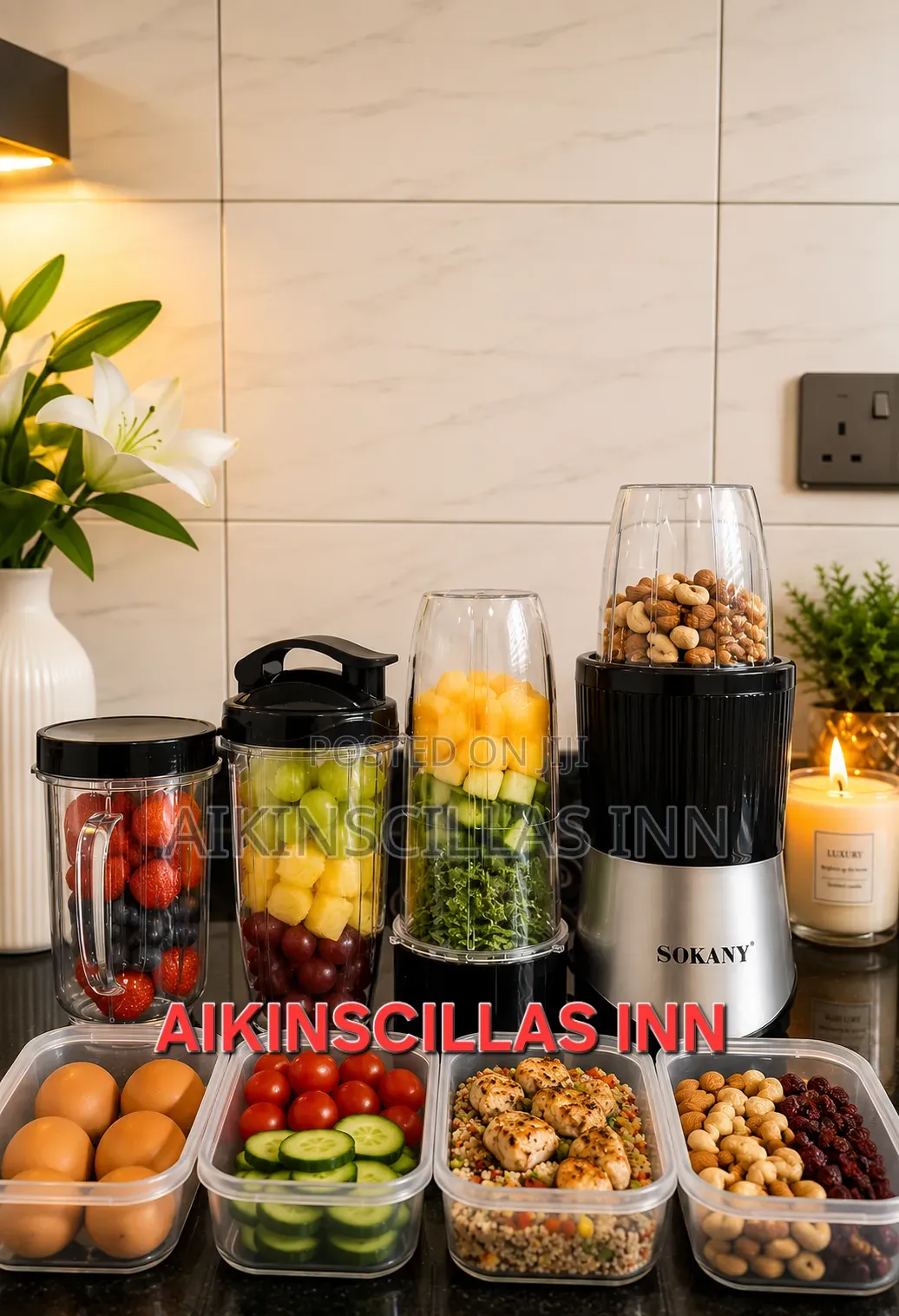 Sokany 6in1 Multifunctional Blender