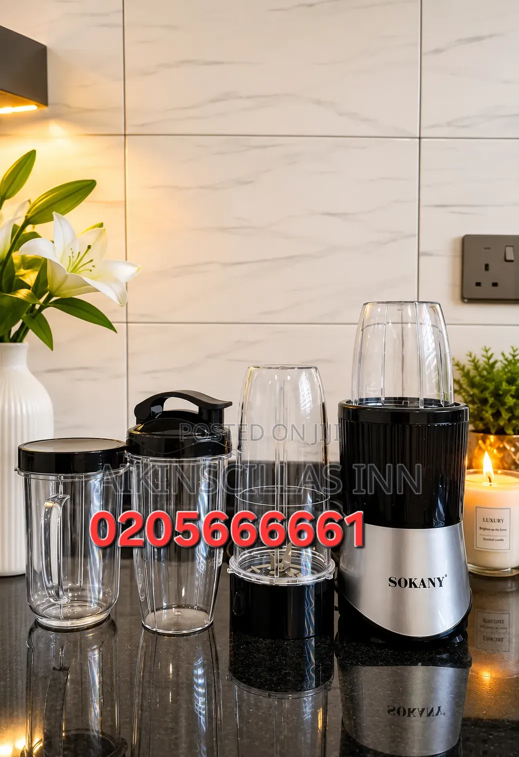 Sokany 6in1 Multifunctional Blender