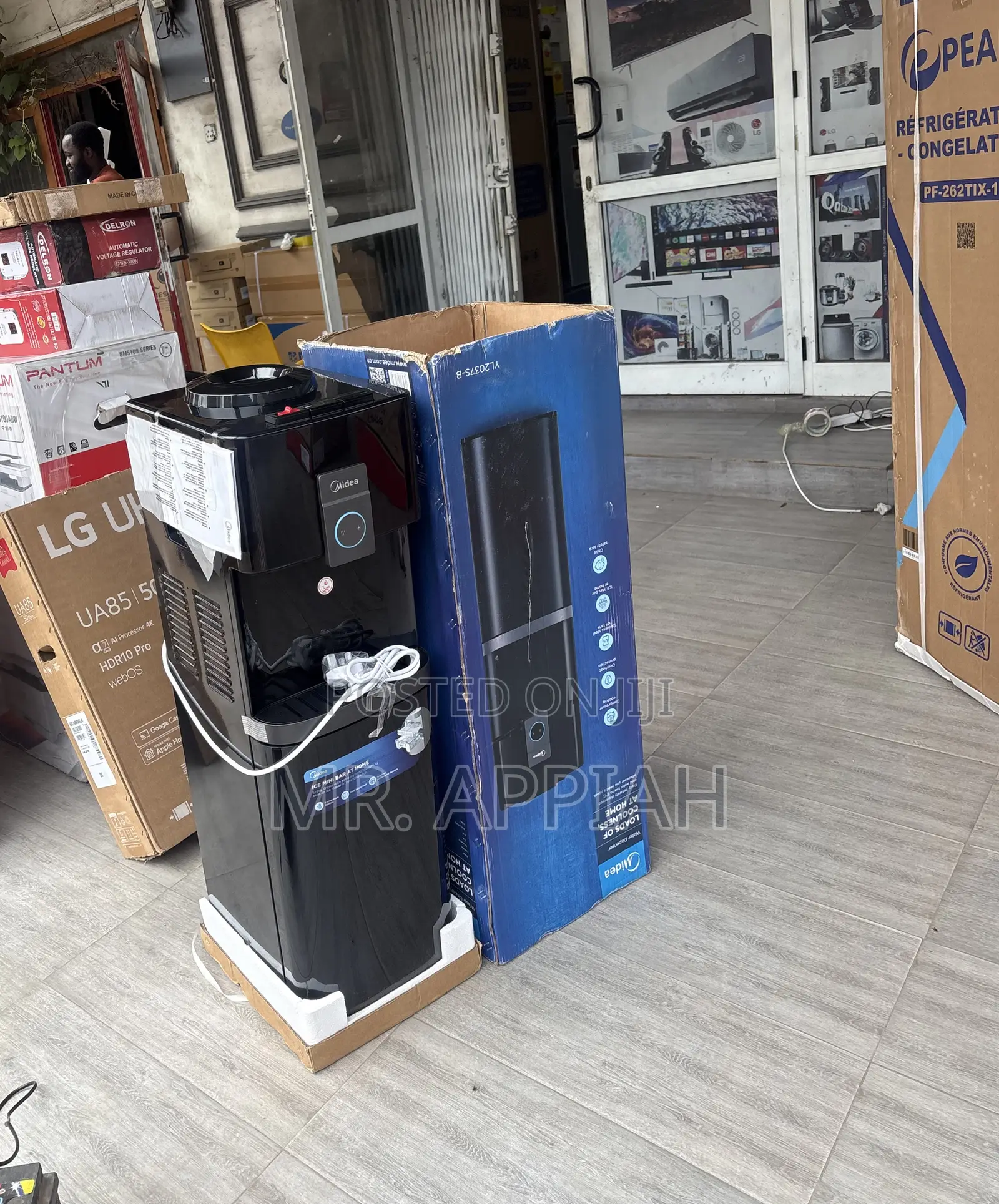 Super Unique Midea Yl 2037s-B Water Dispenser(Black)16liters