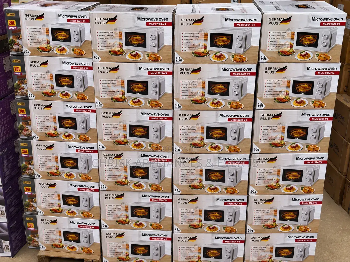 German Plus Microwave Oven – 20 Litres (20l)