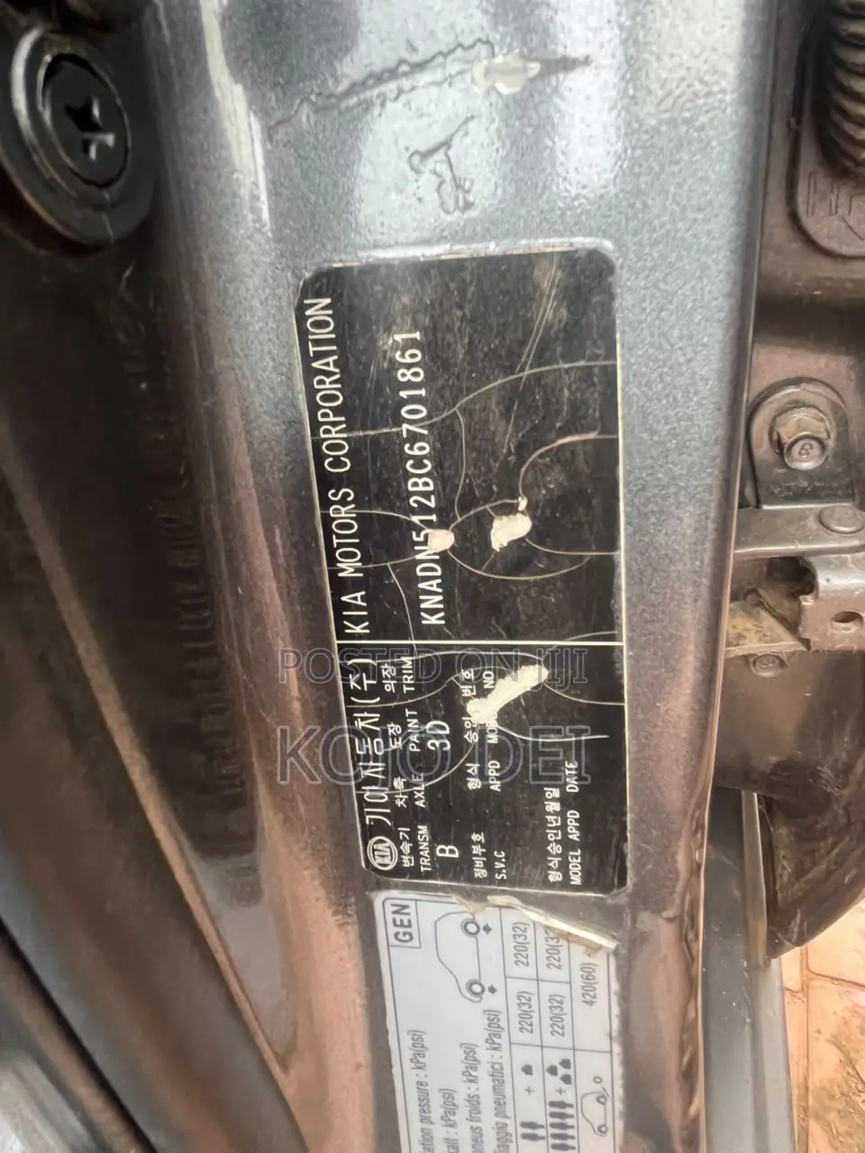 Kia Rio 2012 Black