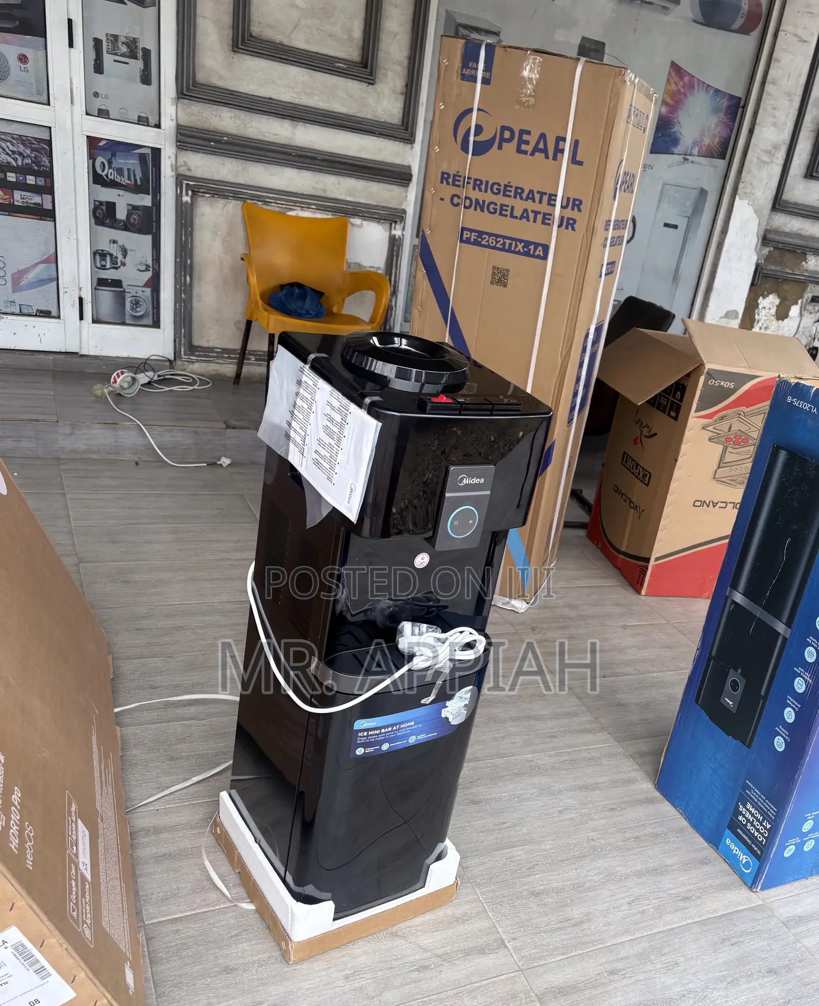 Get Unique Midea 3 Tap Electric Water Dispenser(Black) 