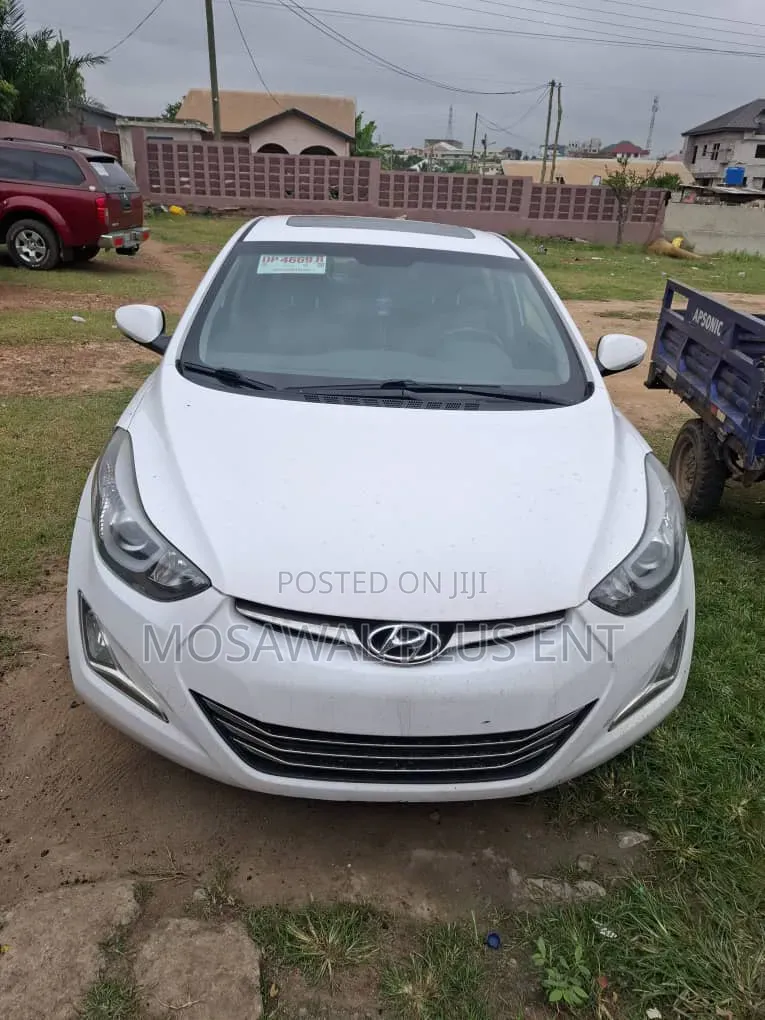 Hyundai Elantra Limited 4dr Sedan (1.8L 4cyl 6A) 2015 White