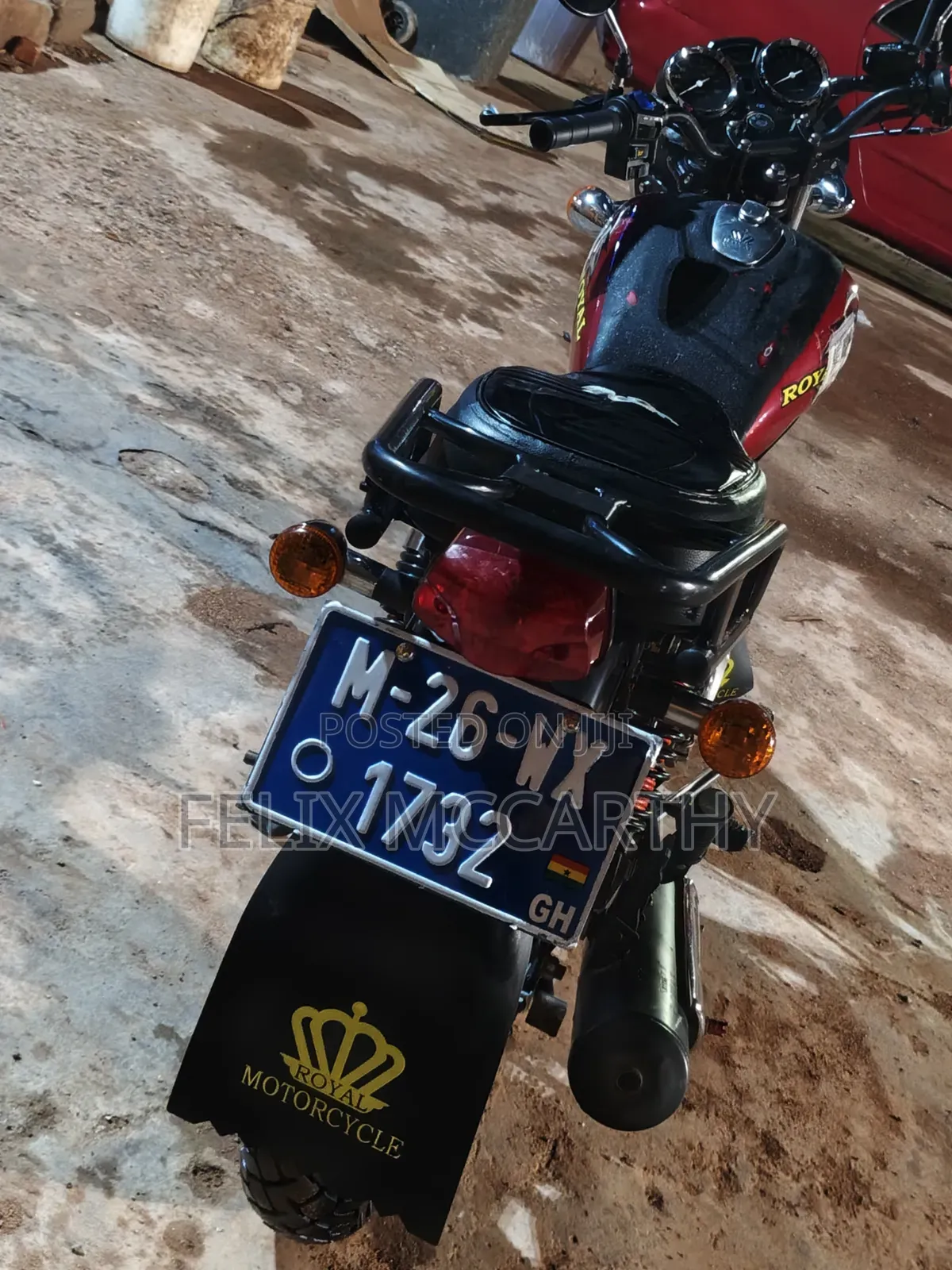 New Royal Motorcycle 2026 Red