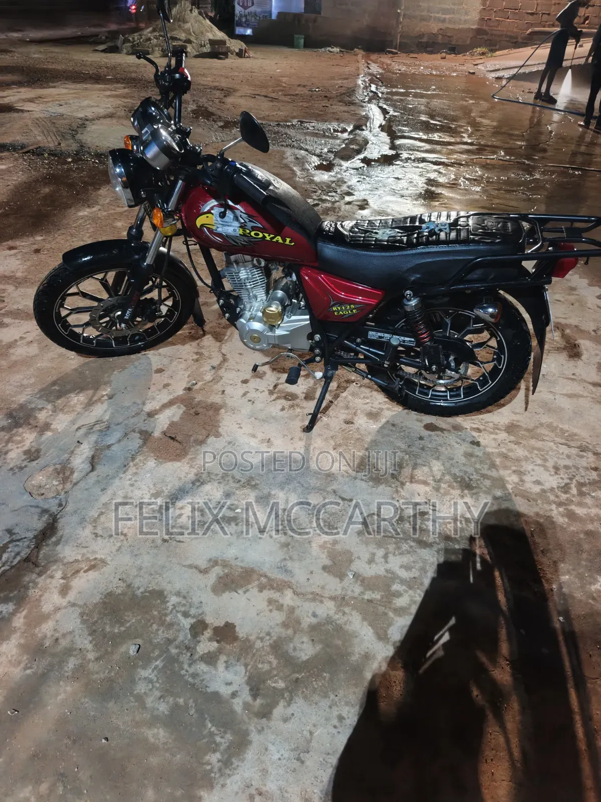 New Royal Motorcycle 2026 Red