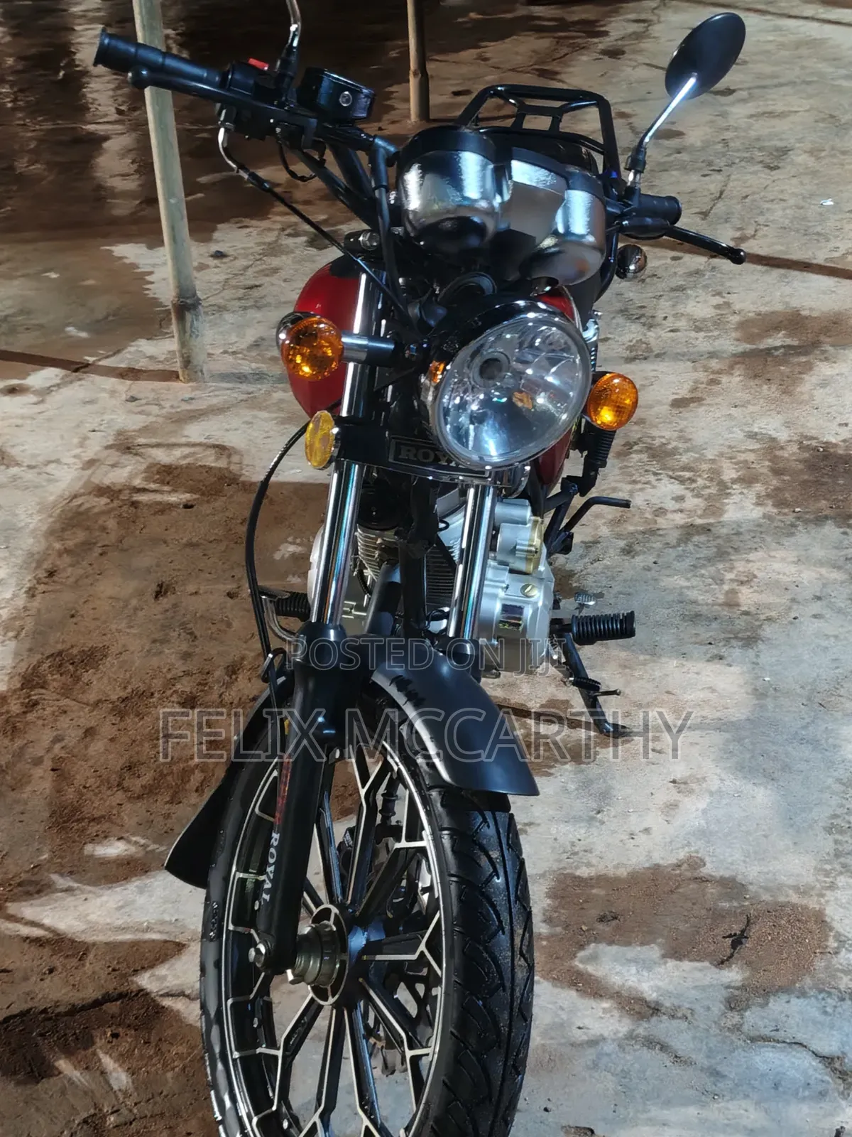 New Royal Motorcycle 2026 Red