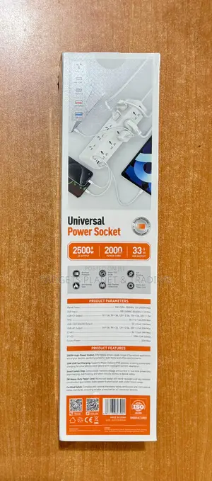 Ldnio 10 Ports 2500w 10a Power Strip With 33w 3 Usb 3 Usb-c Ports