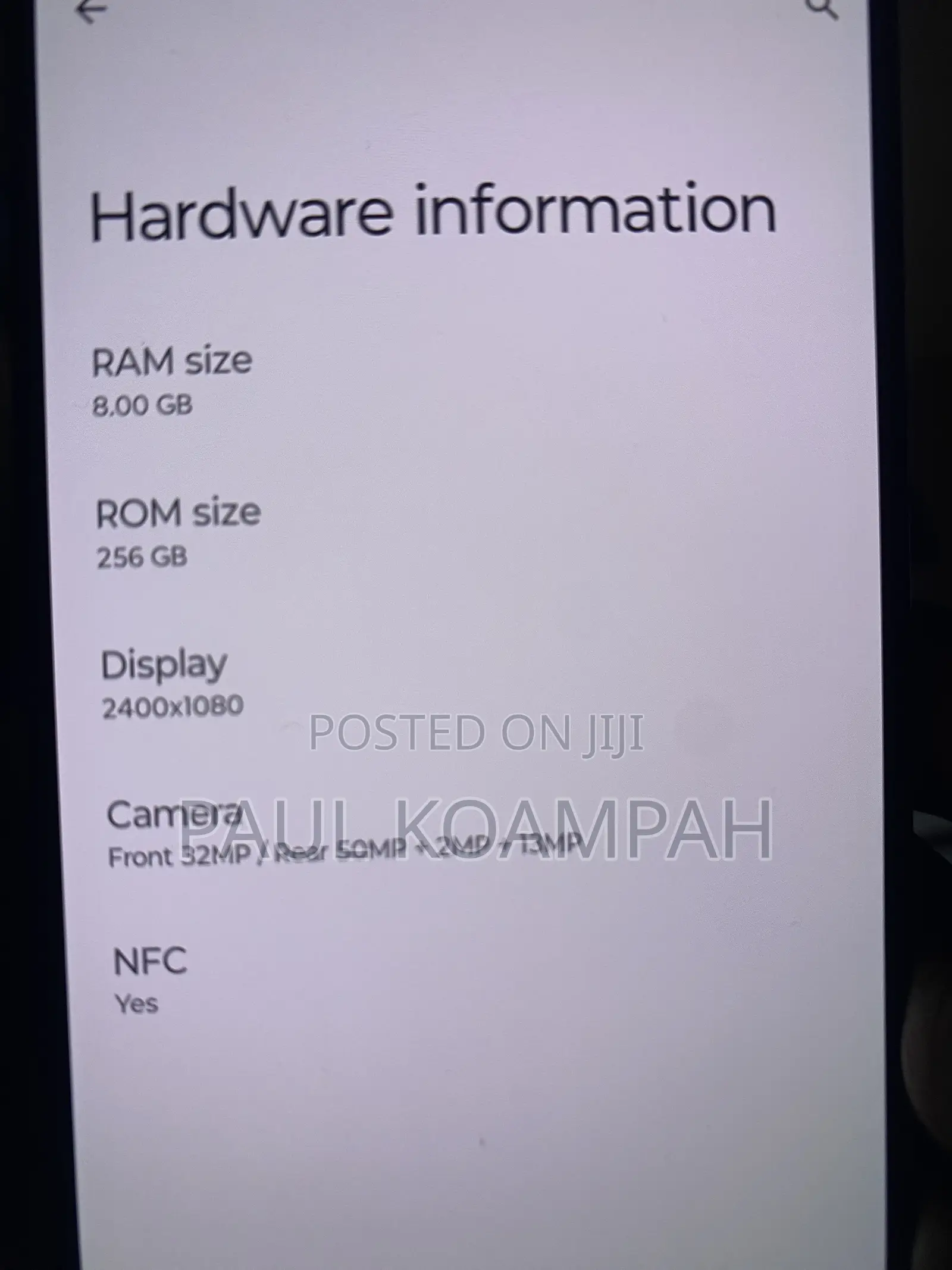Motorola Edge (2022) 256 GB Black