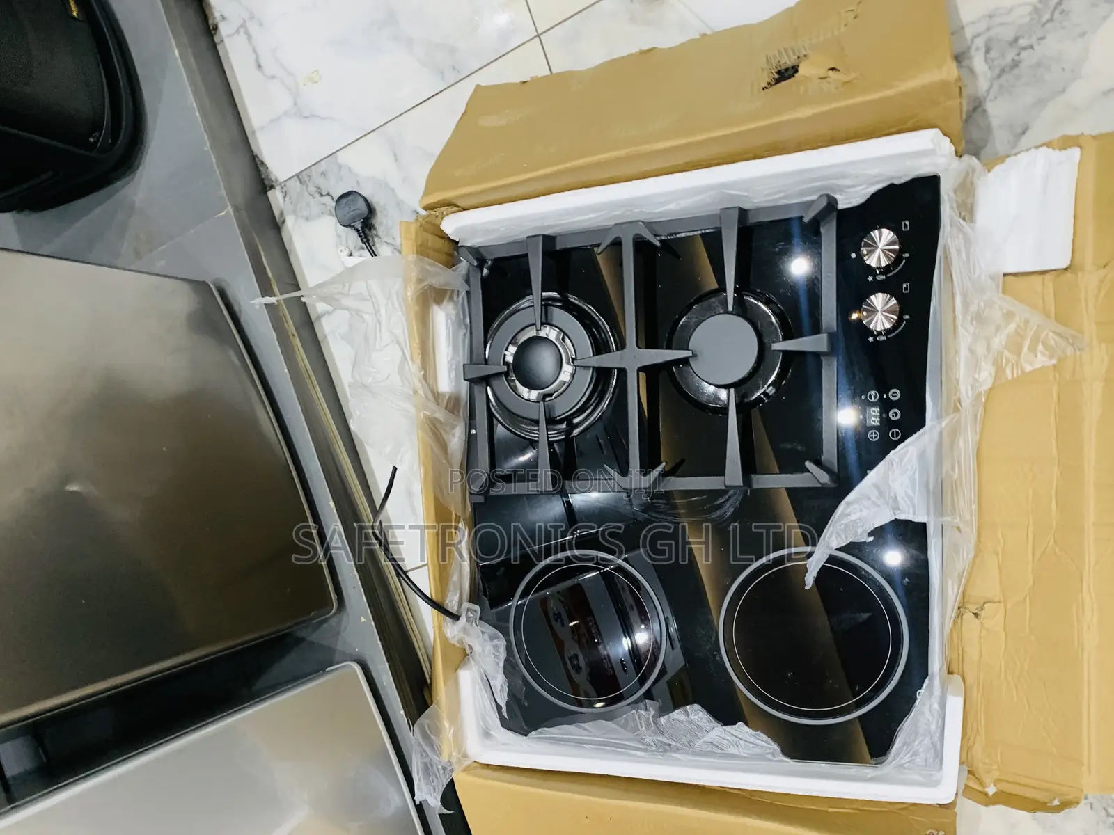 Unique New Kenwood 60cm Inbuilt Gas Electric Cooker Hob