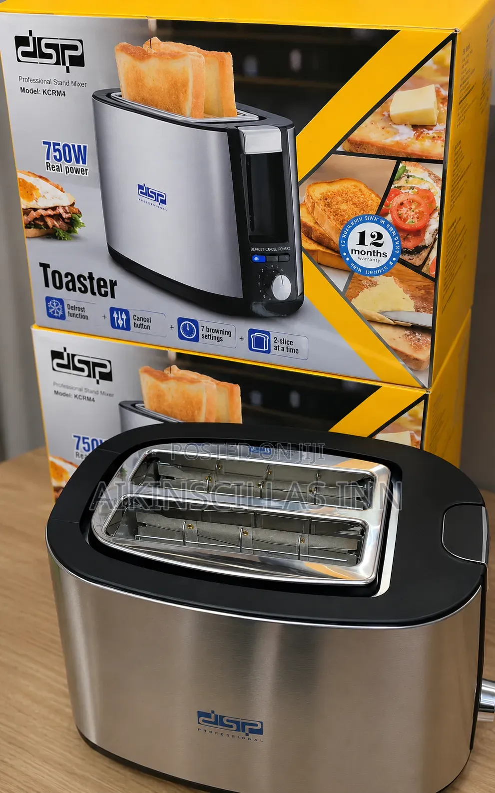 DSP 2 Slice Toaster