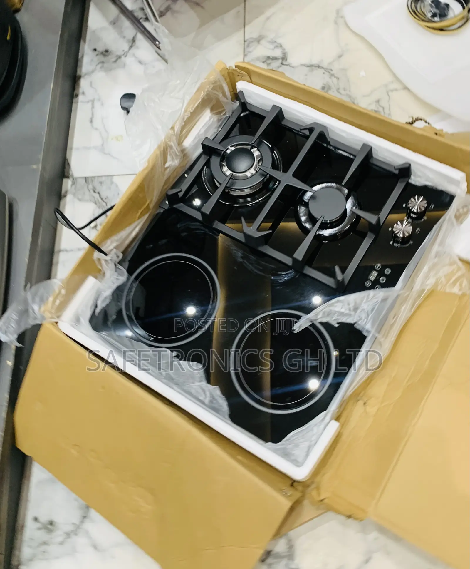 Massive New Kenwood 60cm Inbuilt 2+2 Gas Electric Cooker Hob
