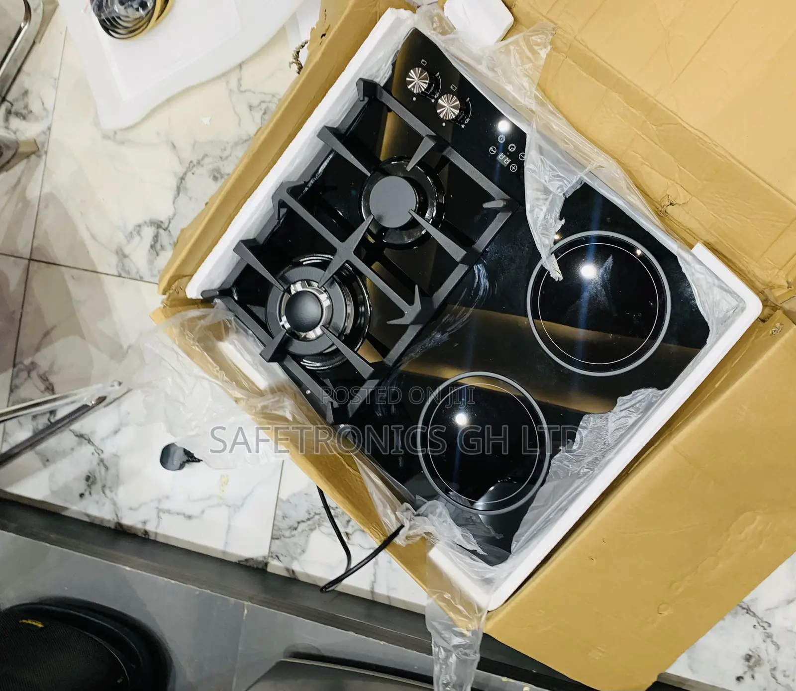 Trust Neat Kenwood 60cm Inbuilt 2+2 Gas Electric Cooker Hob