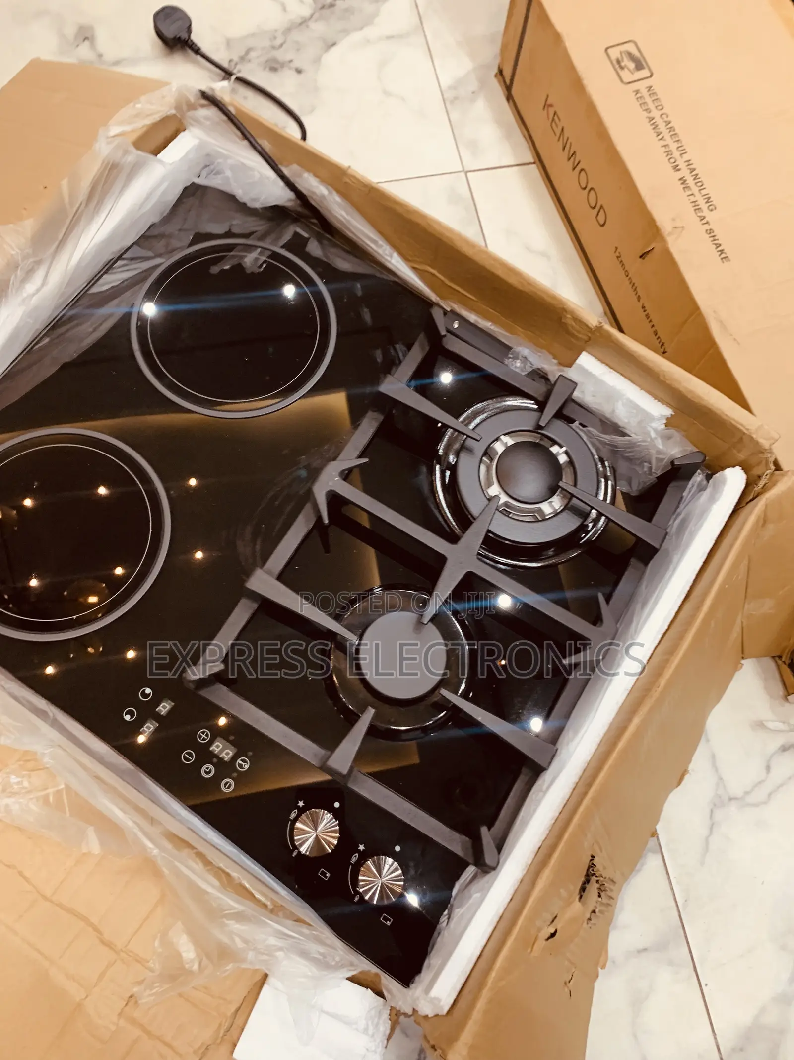 Ultra Modern Sleek Kenwood Gas Electric 2-2 Stove Built In