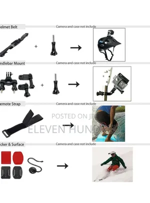Gopro Hero 12, 11, 10, 9 Accessories Kit