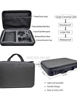 Gopro Hero 12, 11, 10, 9 Accessories Kit