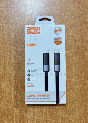 Ldnio Lc241c High Speed Type C to Type C Usb Cable 1m 65w for Devices