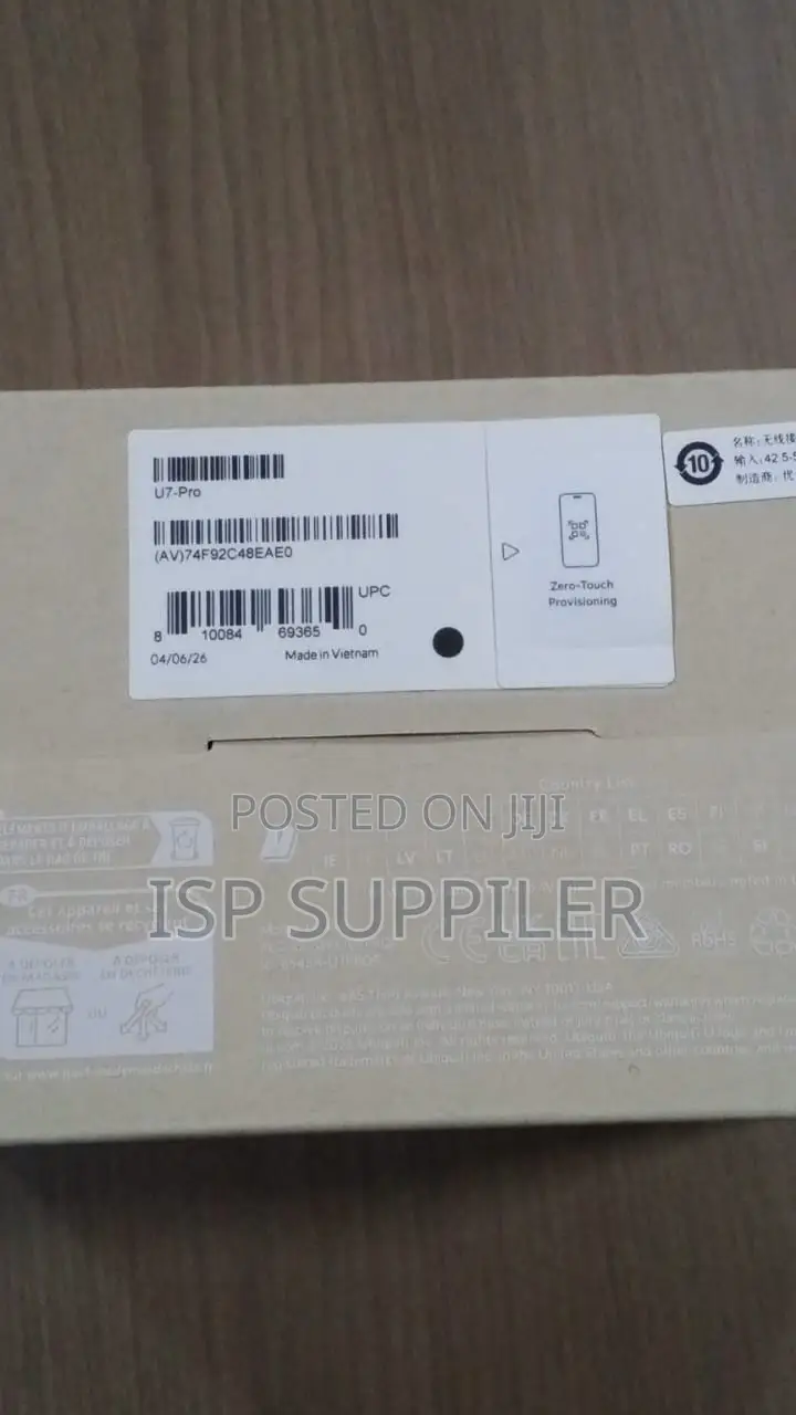 Ubiquiti Unifi U7 Pro Wifi 7 Access Point