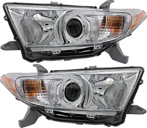 Highlander 2011 2012 2013 Headlights (Pair)