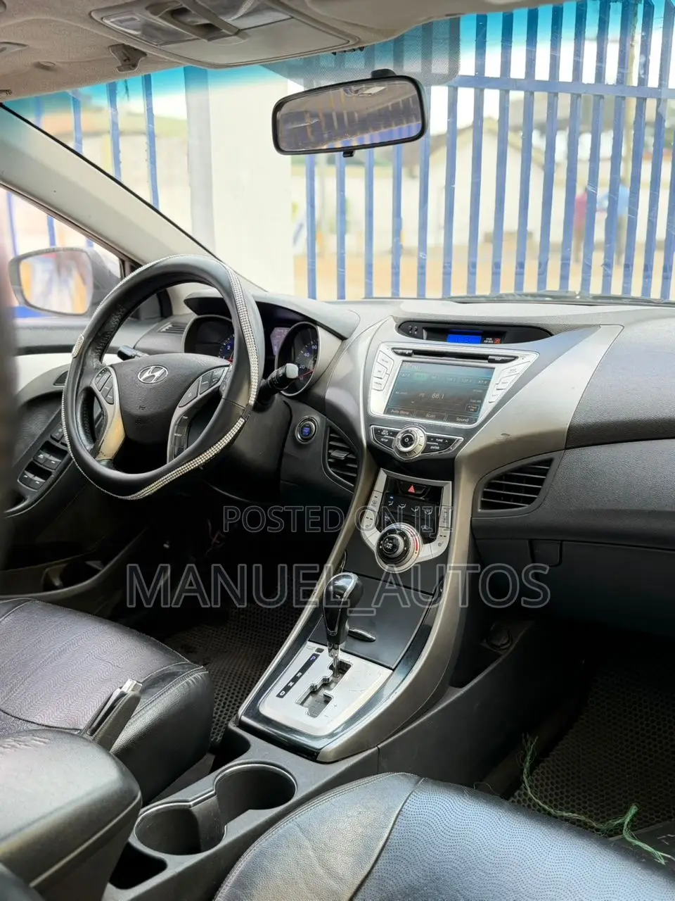 Hyundai Elantra 2012 Gray