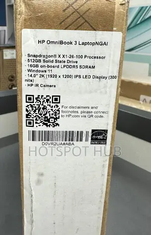 New Laptop HP 16GB SSD 512GB