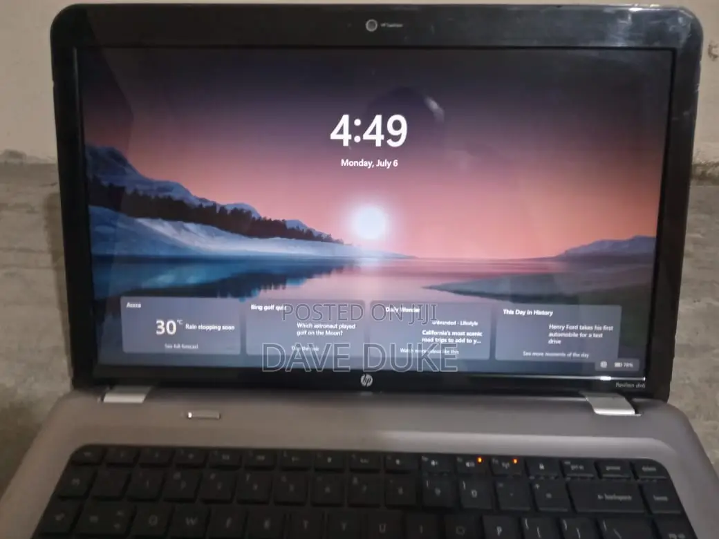 Laptop HP Pavilion Dv6 6GB Intel Core i3 SSD 128GB