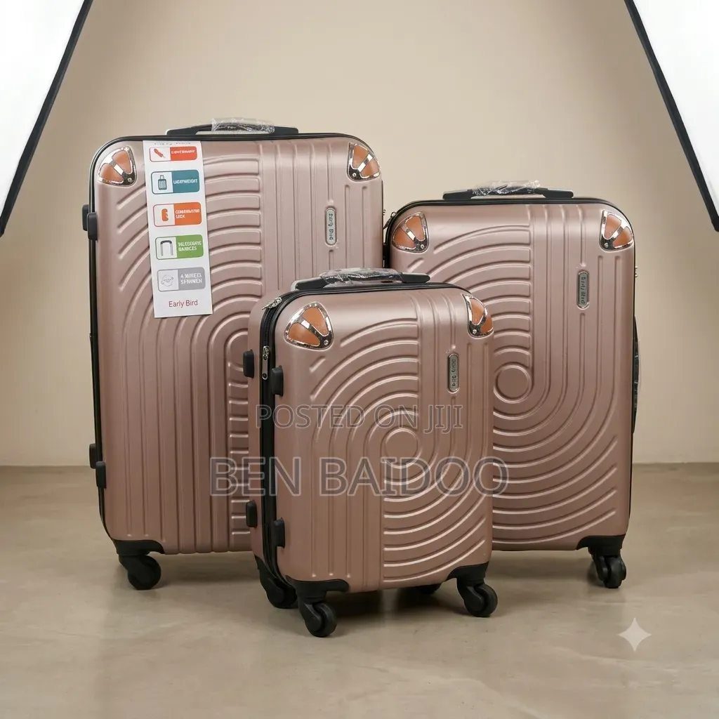 Plastic Travelling Bags 3in1 (Built to Last)