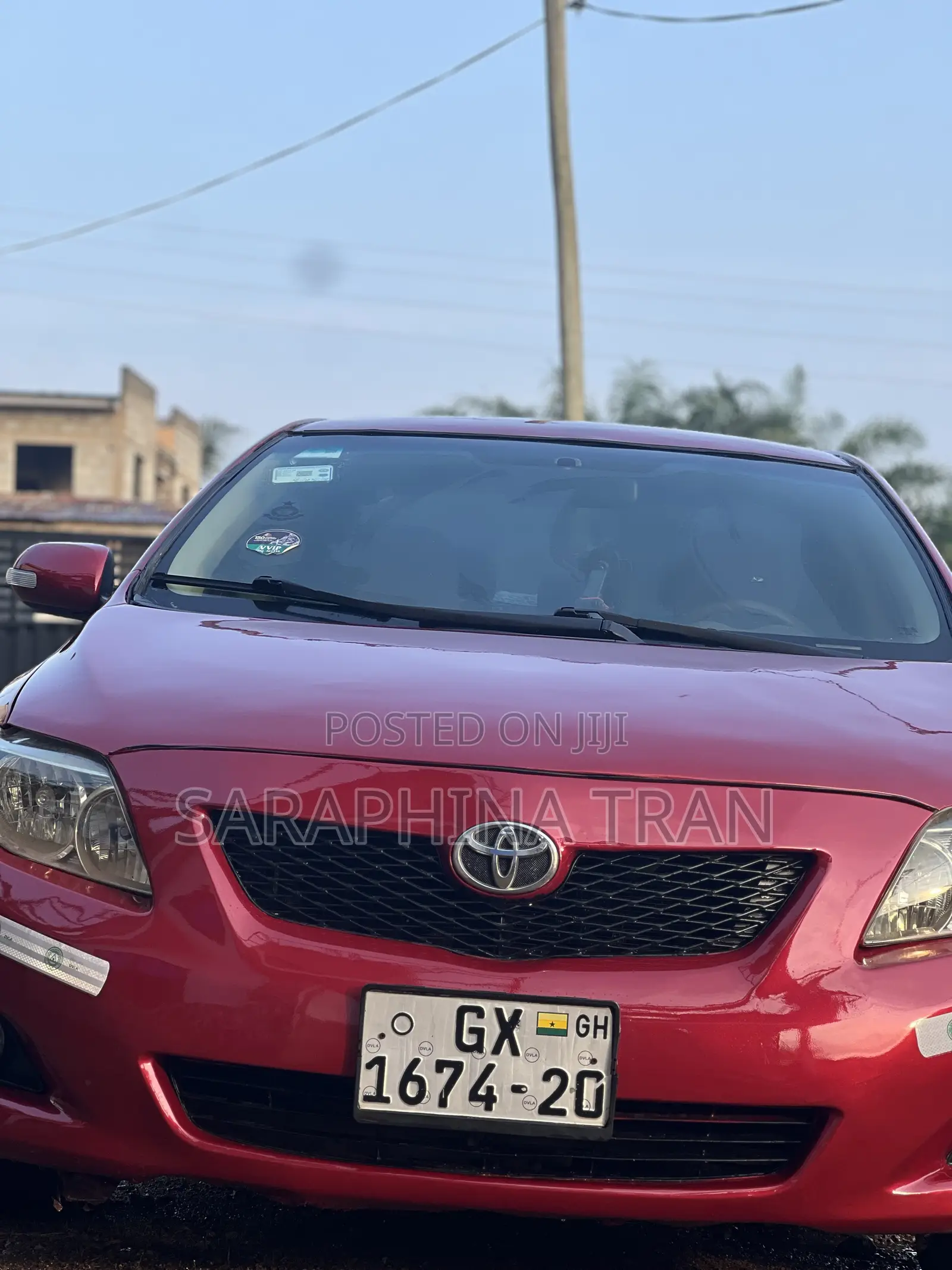 Toyota Corolla LE 4dr Sedan (1.8L 4cyl 4A) 2010 Red