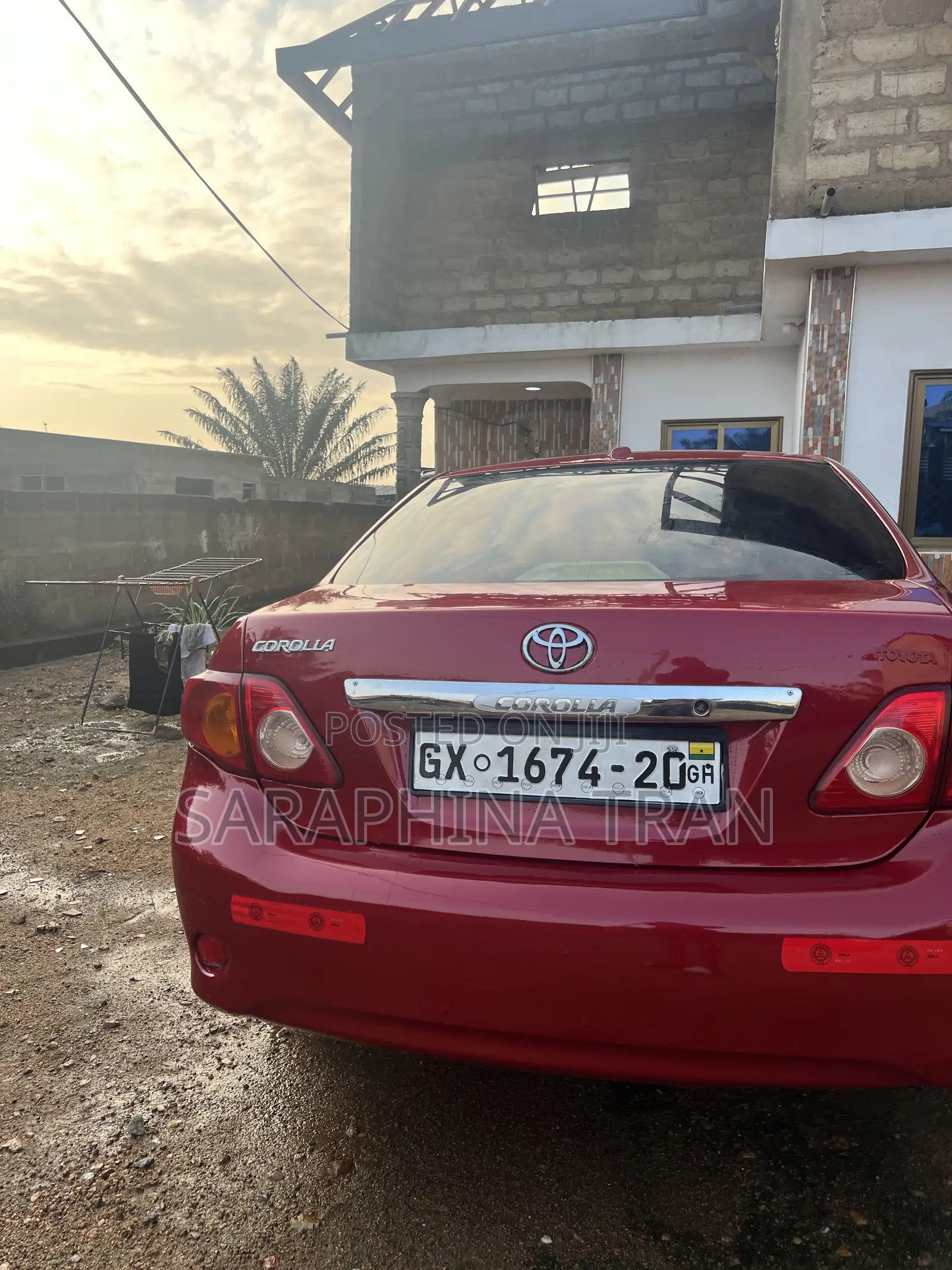 Toyota Corolla LE 4dr Sedan (1.8L 4cyl 4A) 2010 Red