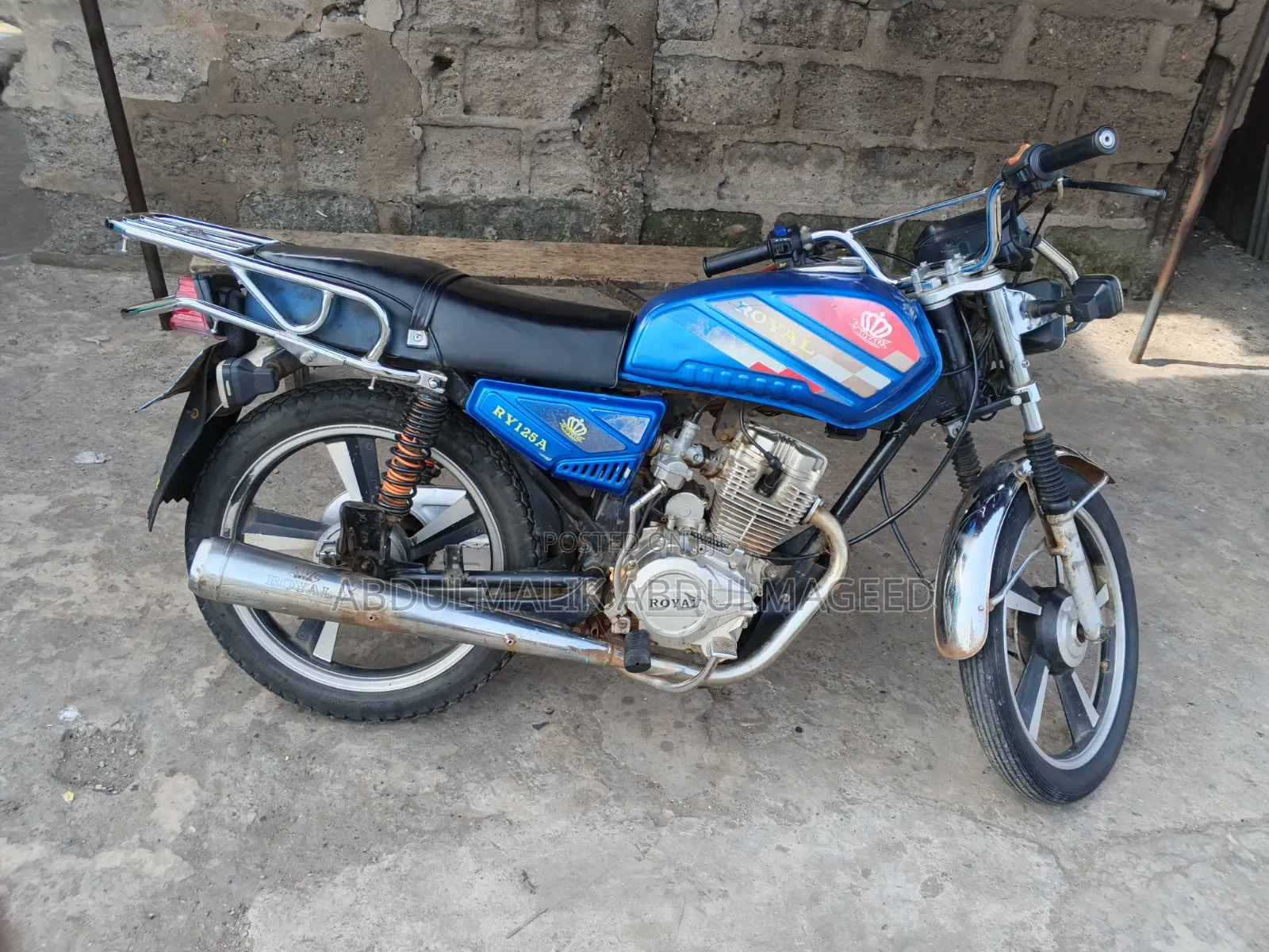 Royal RY125 2020 Blue