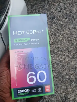 New Infinix Hot 60 Pro+ 256 GB Black