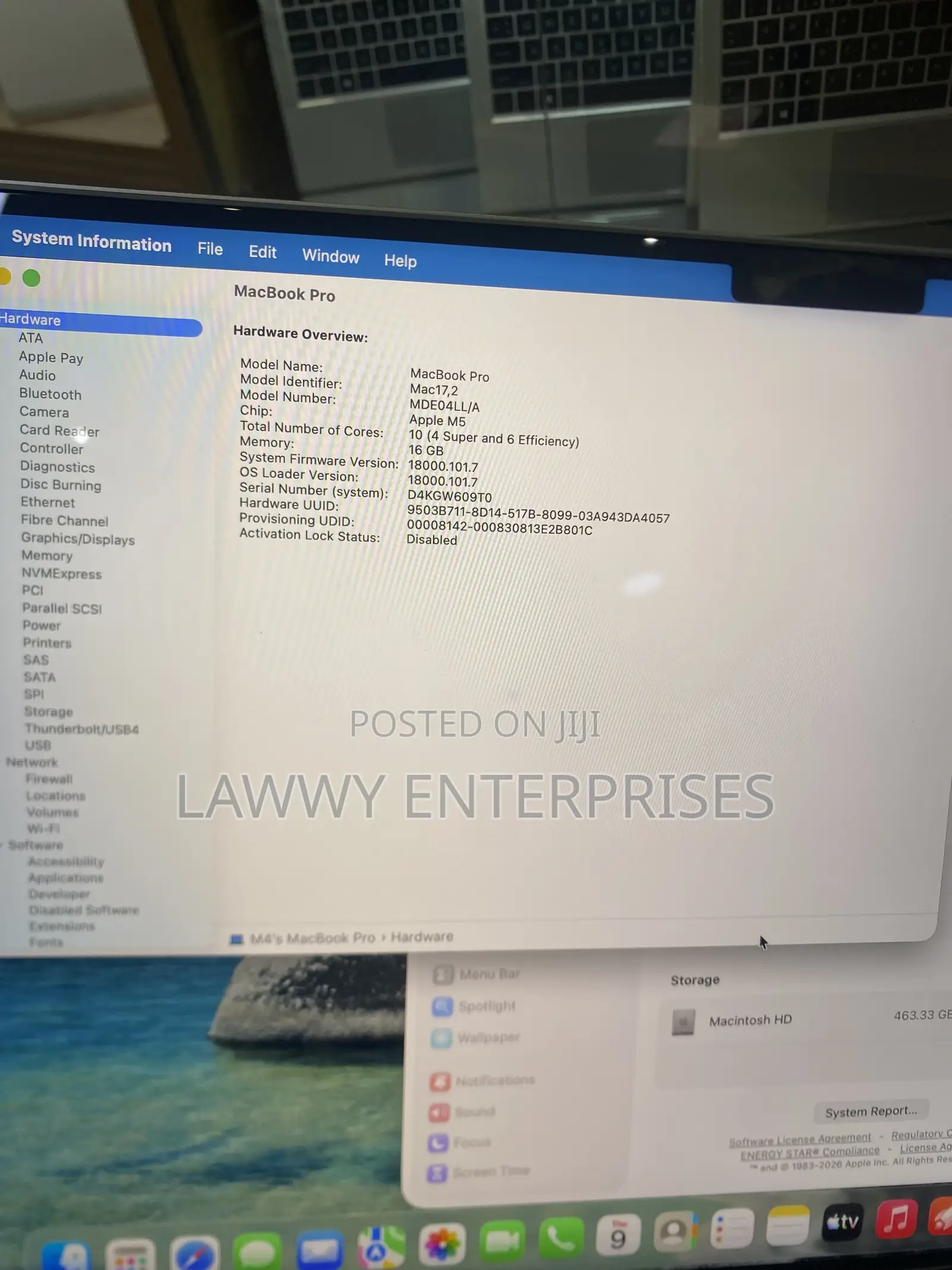 Laptop Apple MacBook Pro 2025 M5 16GB Apple M5 Pro SSD 512GB